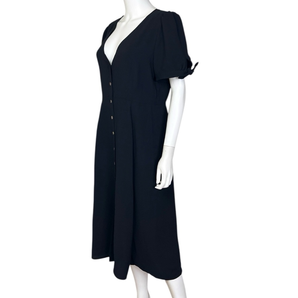 Sezane Vic Dress in Black - NWT sz 12 - Picture 6 of 11